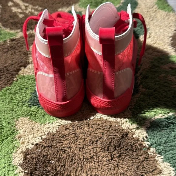 Dior Red and White Sneakers - Picture 2 of 6